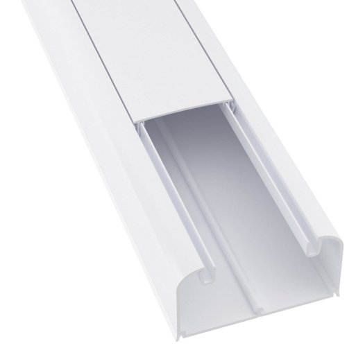 Кабель-канал DKC In-liner Front 90x50мм (2000мм) белый (уп. 16м.) картинка